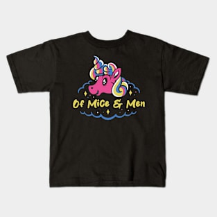 of mice and the last unicorn Kids T-Shirt